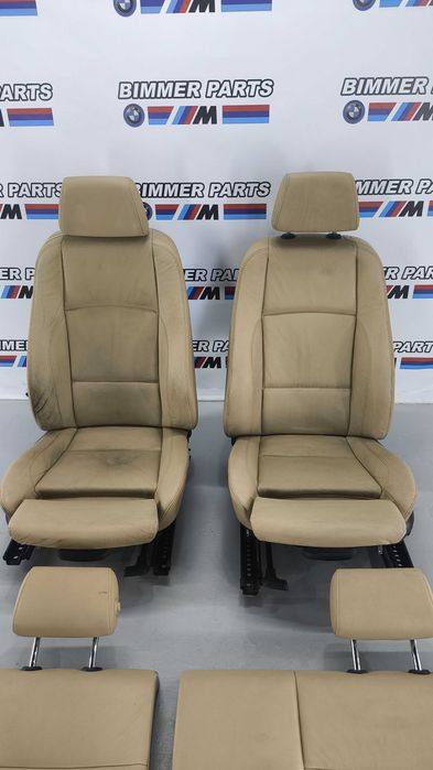 Bancos BMW Serie 1 (E82) Pack M Bege Couro Aquecidos