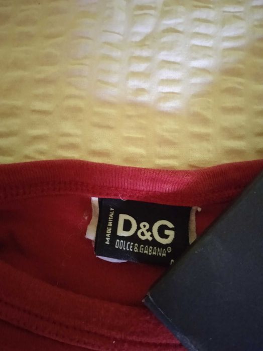 Bluza, longsleeve Dolce & Gabbana, koszulka z długim rękawem