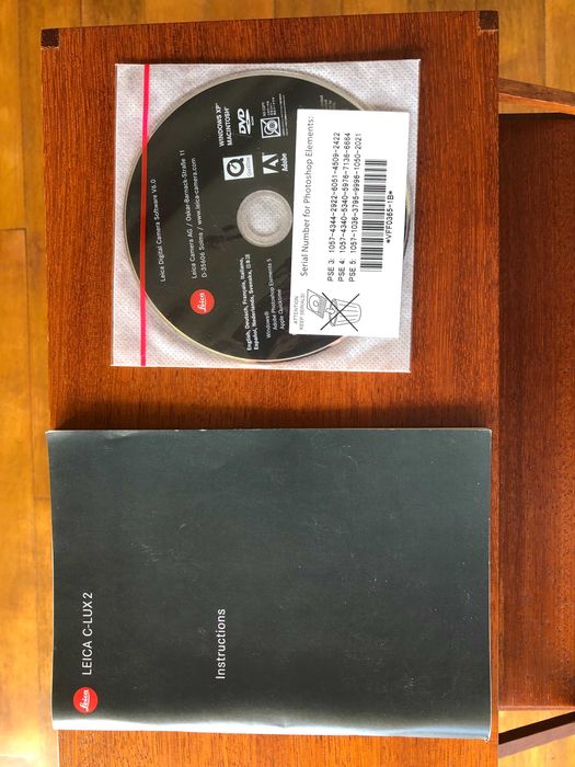 Máq. Fotográfica LEICA C-LUX 2