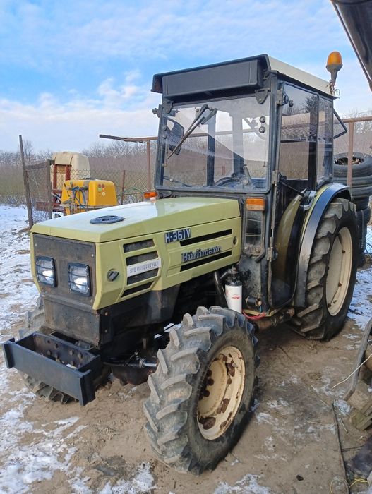 Ciągnik sadowniczy Hurlimann H 361 V w oryginale (Same Frutteto 60) 4x