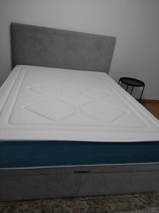 Cama com arrumação nova e colchão novo