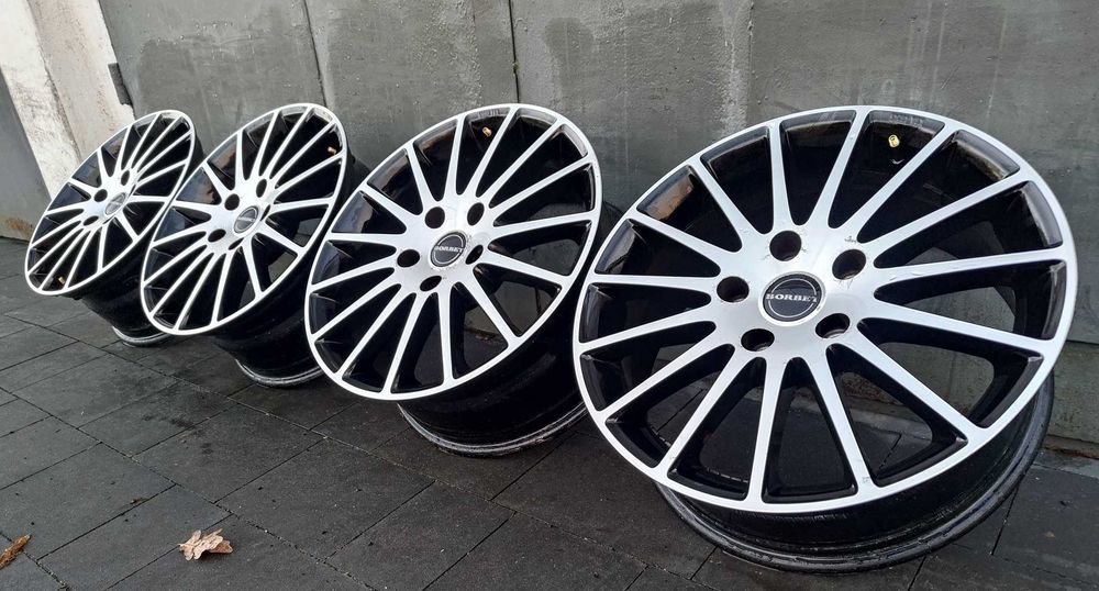 Alufelgi Borbet LS 17 cali 5x120 ET35 BMW, Opel Insignia, VW T5 T6