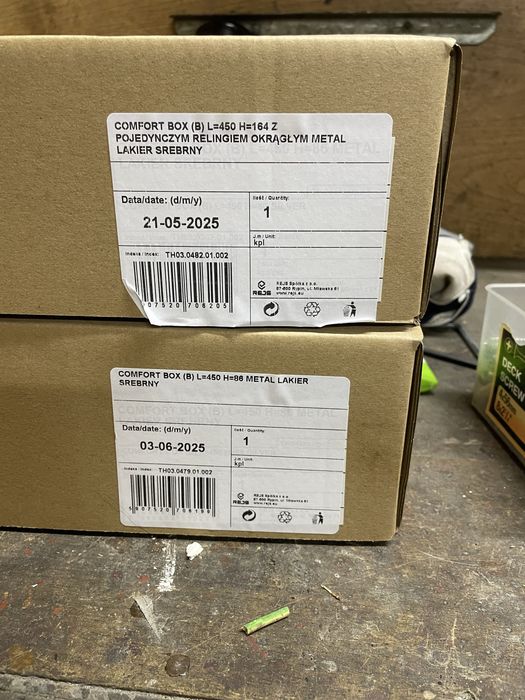 2 szuflady rejs comfort box