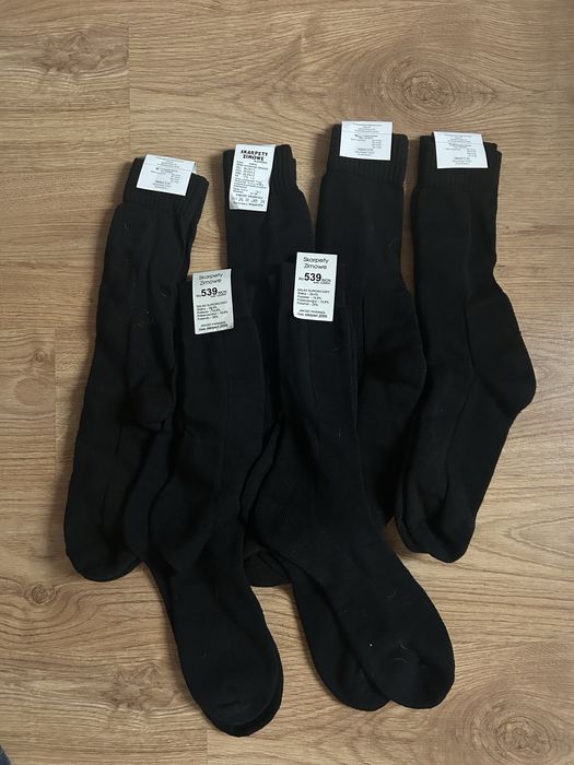 Zimowe skarpety wojskowe MON 539