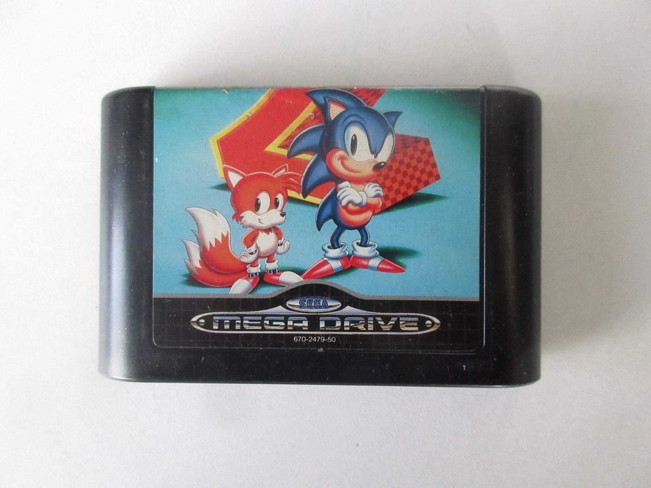 SEGA MEGA RIVE - Sonic The HedgeHog 2 (Só o Cartucho do Jogo)