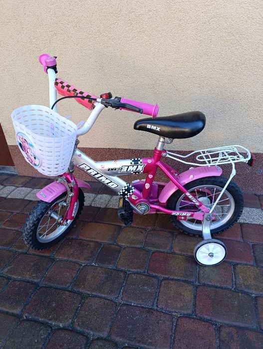 Rowerek dla dziewczynki.