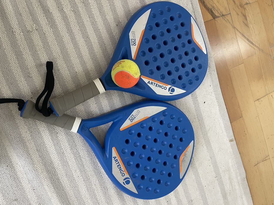 Raquetes em bom estado