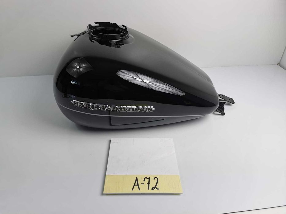 HARLEY DAVIDSON  Electra Glide Touring Oryginalny Zbiornik Paliwa Bak  Emblematy Czarny Połysk