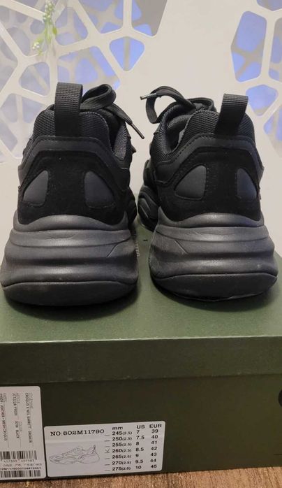 Neil Barrett Vibram Croquis Mesh Low-Top Sneakers 42 Czarne sneakersy