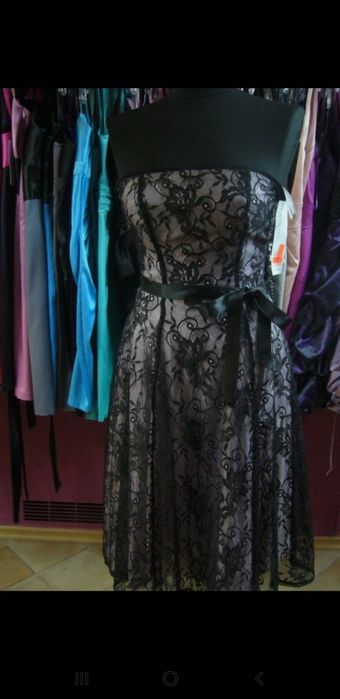 Sukienka rozkloszowana pin up