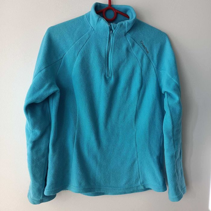 Niebieski polar damski Quechua rozmiar M