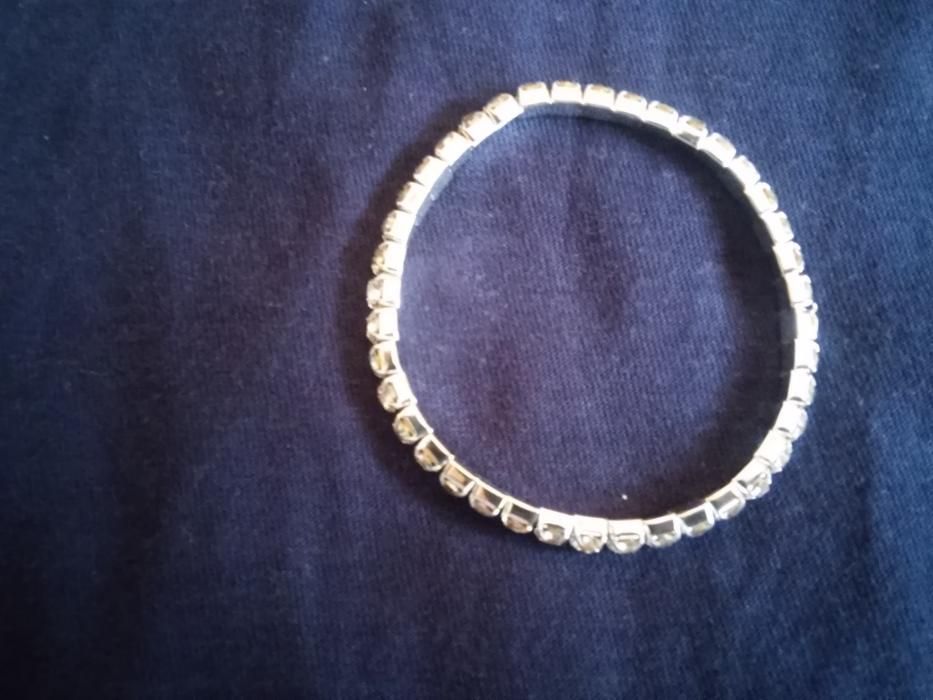 Delikatna nowa bransoletka z cyrkoniami - biżuteria ślubna