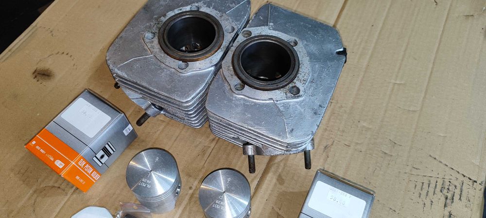 Cylindry JAWA TS 350 j. nowe nominalne 12V cylinder prawy lewy PAL