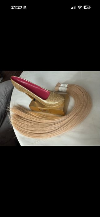 Naturalne slowianskie wloski piekny blond