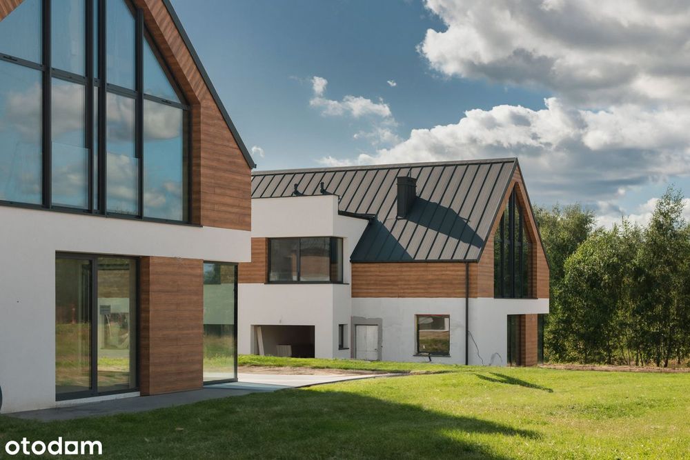 Nowoczesny dom 155 m² z pompą Daikin i PV –  pod Trójmiastem