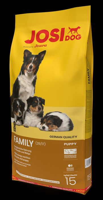 JosiDog Family 15kg karmy do odchowu szczeniąt