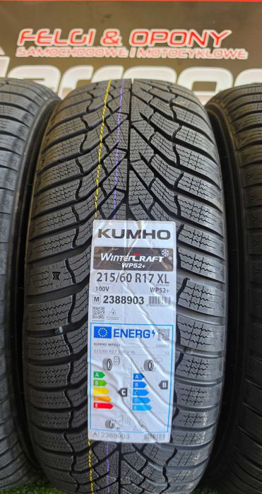 Koła zimowe MITSUBISHI ASX 17x5x114,3 -  Kumho WindCraft WP52+ 215/60/R17 + TPMS