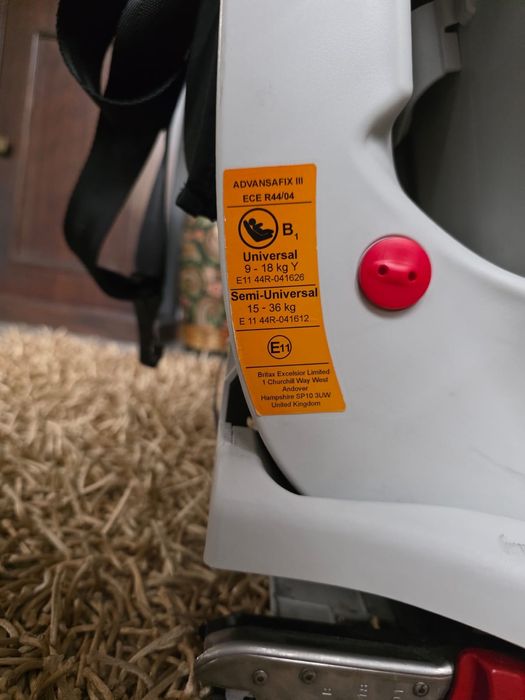 Cadeira auto Britax Romer