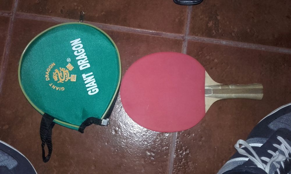 Raquetes tenis de mesa yasaka e dunlop