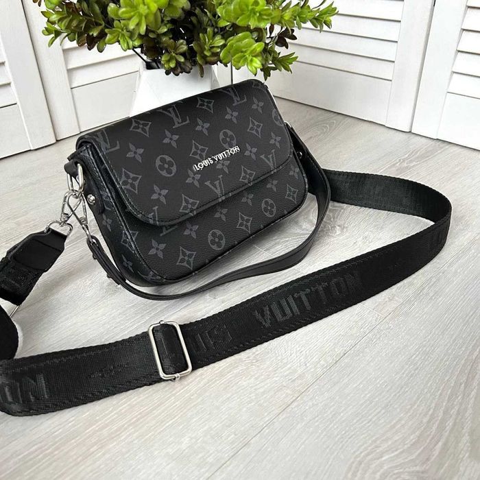 Сумочка женская кросс-боди черная