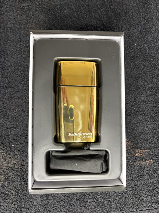 Máquina Barbear FoilFx02ge Gold Shaver 4artists Babyliss Pro