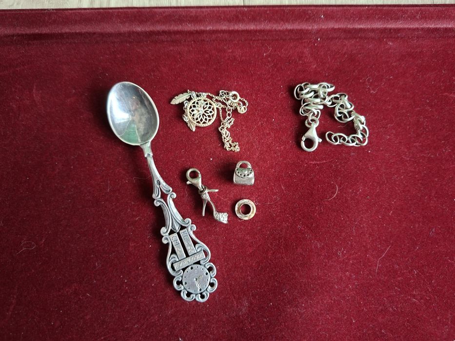 Złom srebra proba 925 23gramy