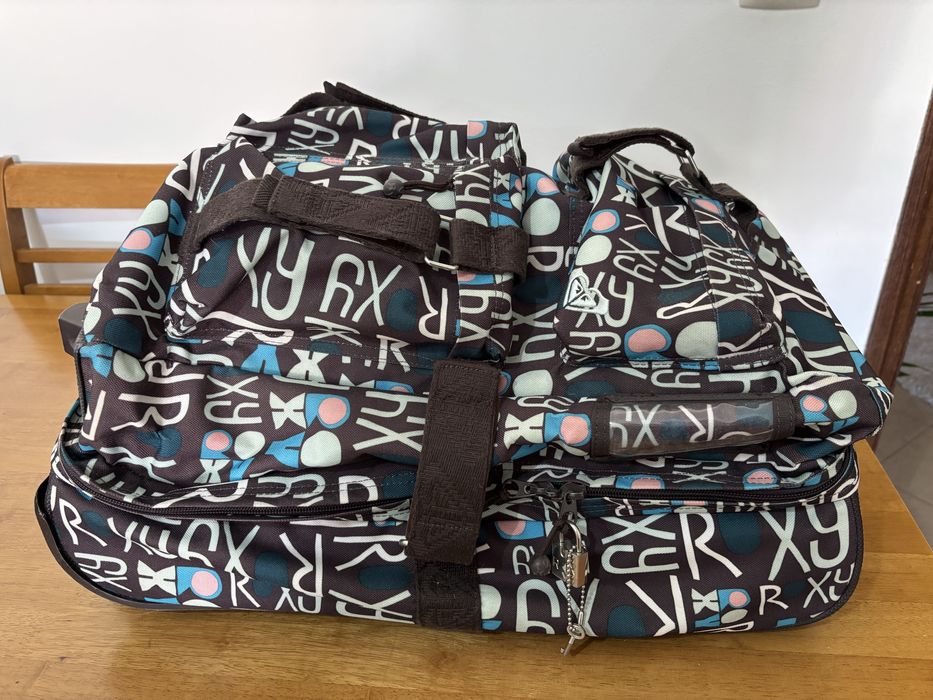 Mala viagem ROXY com rodas média