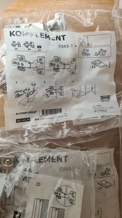 Zawiasy IKEA PAX 6szt lub więcej