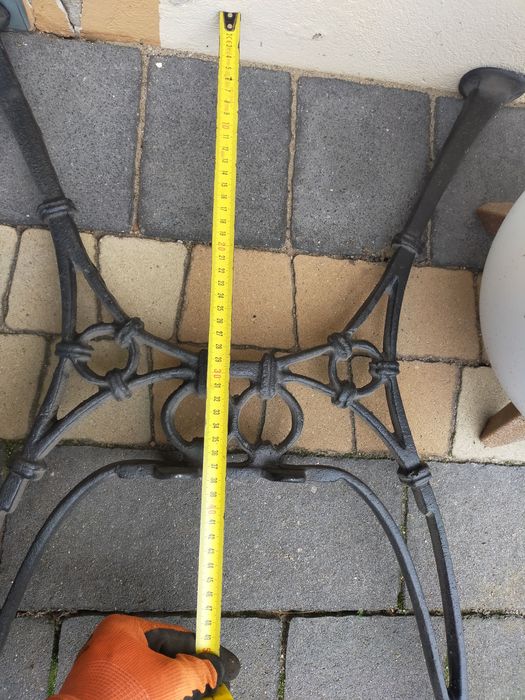 Noga żeliwna do stołu stół ogrodowy