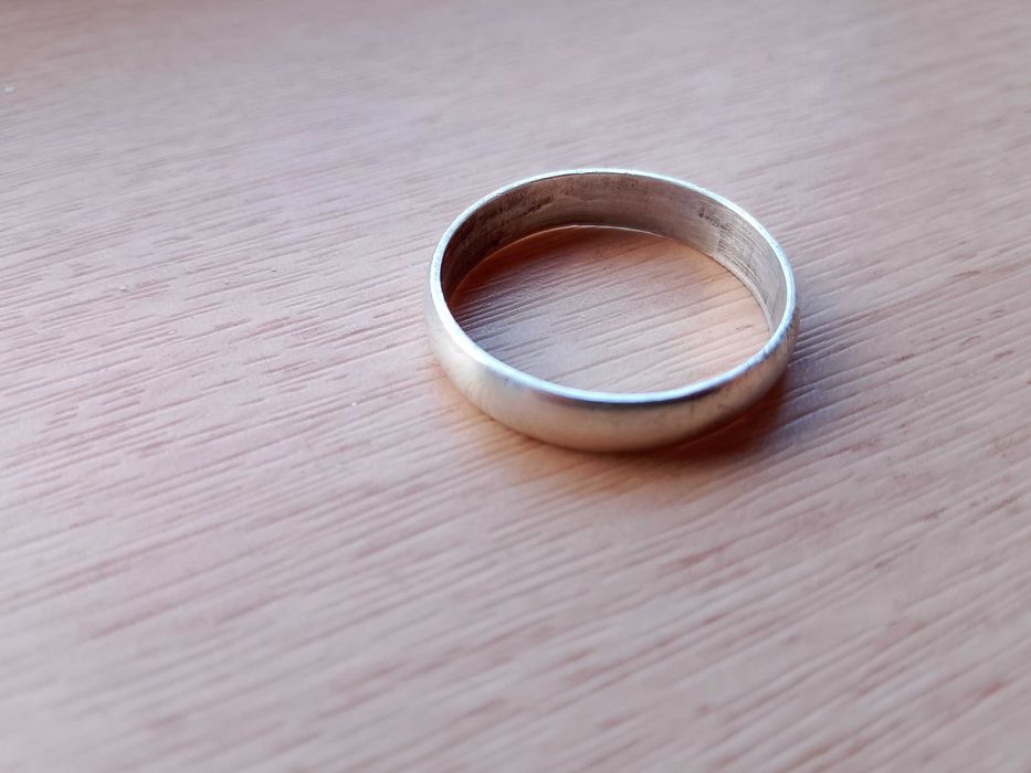 Srebrny pierścionek obrączka 3,67 g. Srebro