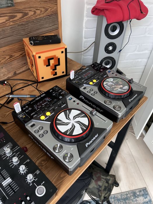2x Pioneer CDJ 400 odtwarzacze dj