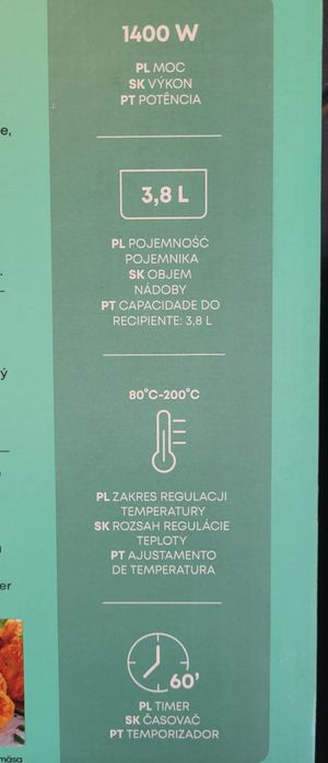 Frytownica beztłuszczowa Air Fryer