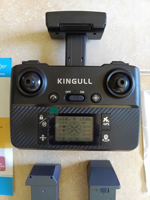 Drone Kigull GPS G9 4K, usado 1 vez, como novo