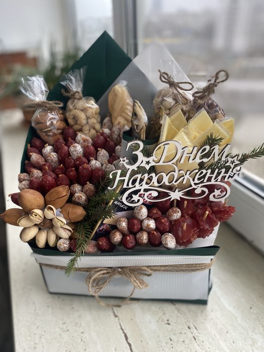 Фуд букет, букет з пивом подарунок чоловіку съедобный букет