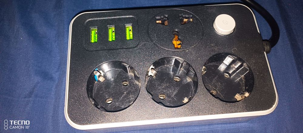 Мережевий блок 7 в 1