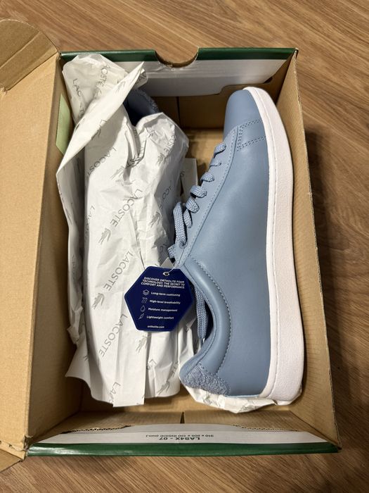 Шкіряні кеди lacoste