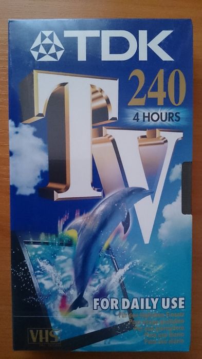Видеокассеты новые " TDK 240"