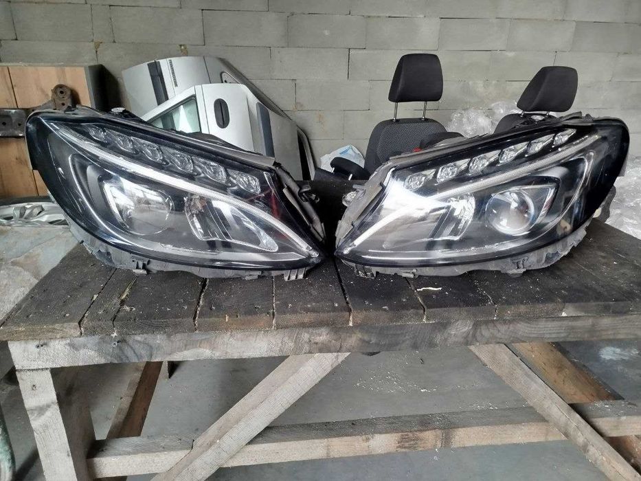 Фари передні мерседес с 205 2016 р фари передні Mercedes-Benz C-Class