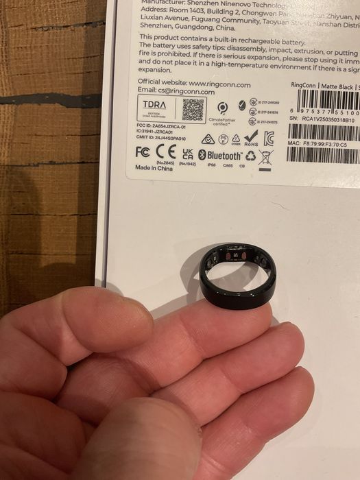 Ringconn gen 2.Stan idealny,rozmiar 10.