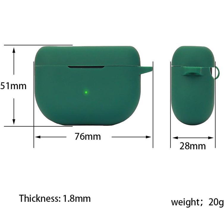 Silikonowe Etui Na Słuchawki Honor Earbuds 2 SE Czerwone