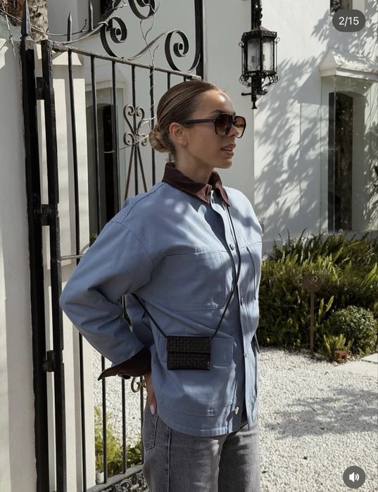 Куртка стьобана Zara. Хіт весни!