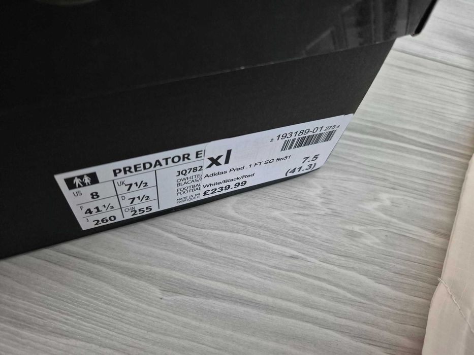 Profesjonalne korki adidas Predator Elite FT SG JQ7821 rozmiar 41 1/3