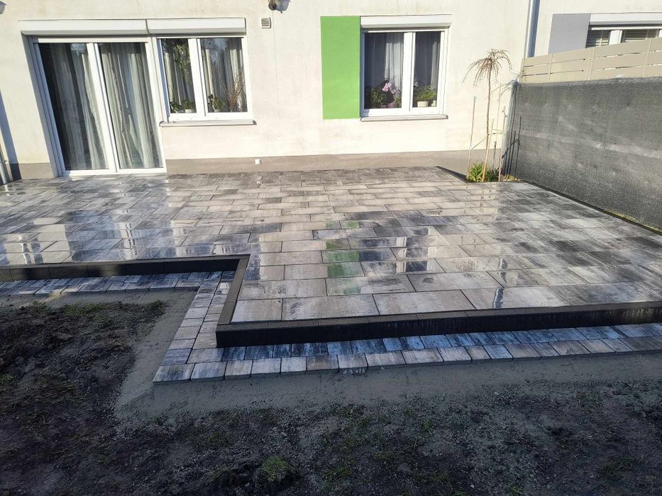 Brukarstwo układanie kostki brukowej