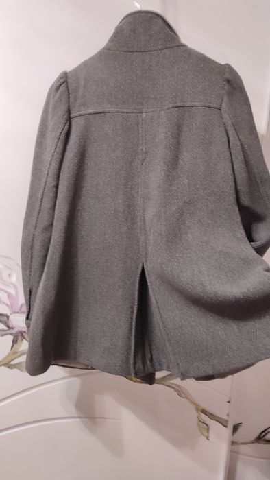 Płaszcz kurtka wełna H&M XS 34 S