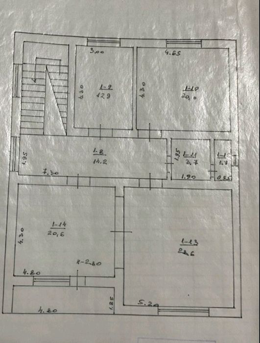 Дім 232 м2 приват ділянка 7 сот Берегово Бем Йожефа 62-A