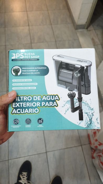 Filtro cascata aquário Novo