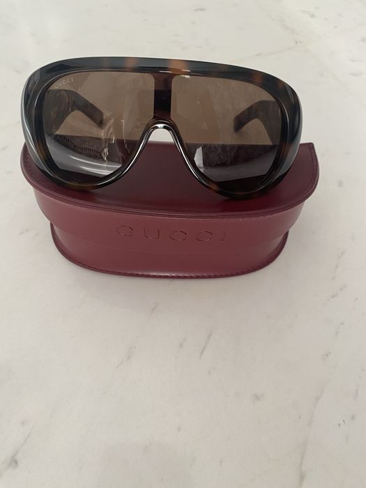 Очки Gucci оригинал коричневые