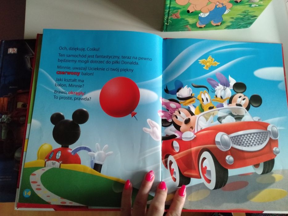 Książki, bajki dla dzieci 5 szt