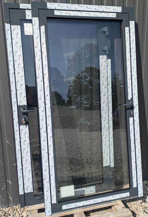 Drzwi Aluminiowe 1100x2100 Ciepłe