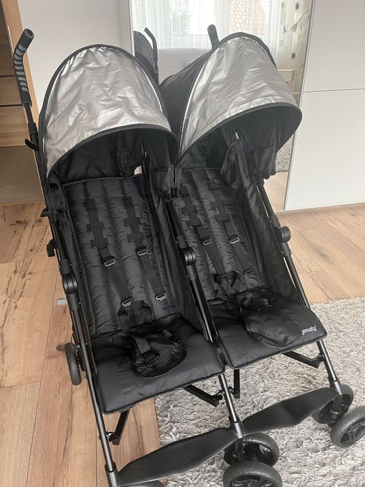 Wozek blizniaczy -  podwójna Ingenuity 3Dlite Double Convenience Stroller)